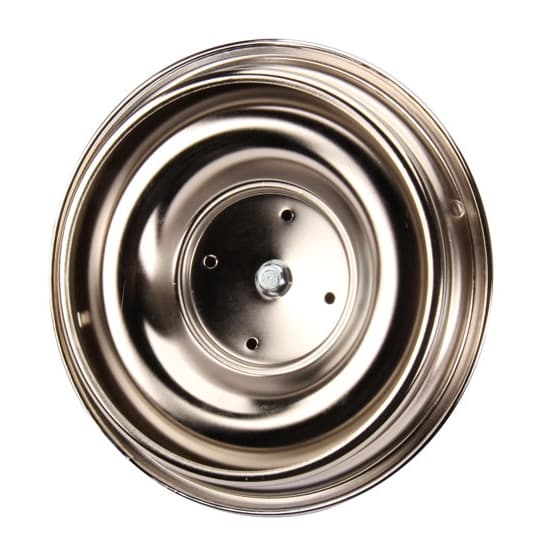 Speedway Disc Brake Hubcap w/ Spinner for GM Rally Style Wheels