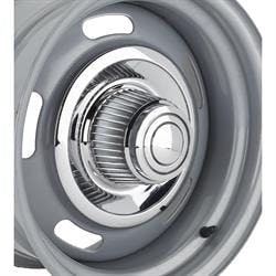 Speedway Chrome Derby Cap for Rally Wheels