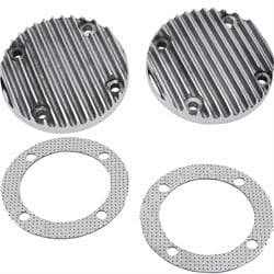 Speedway Motors Header Block Off Plate and Gaskets For 5" Round 