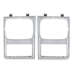 Holley 1985-87 GM C/K Pickup Single Headlight Bezel Kit 