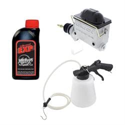 Wilwood High Volume Alum Master Cylinder, DOT 4 Fluid & Tool