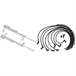 1949-53 Ford Flathead Spark Plug Wire Set and Stainless Looms