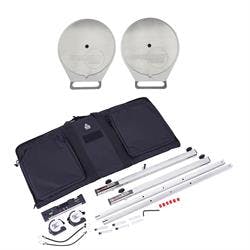 Aluminum Alignment Turn Plates and Wheel System, 13-18 In Rims