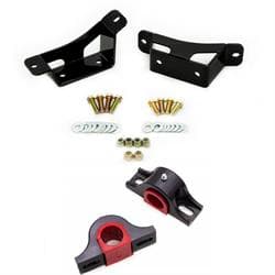 UMI 63-87 C10 Front Sway Bar Brackets & Bushings, Red