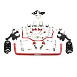 73-87 C10 Stage 2.5 Handling Kit & Front Sway Bar Brackets, Red