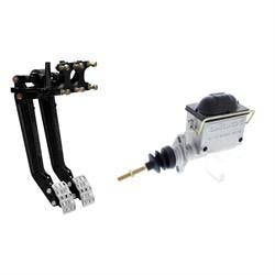 Wilwood Reverse Mount Clutch & Brake Pedal w/High Volume MC