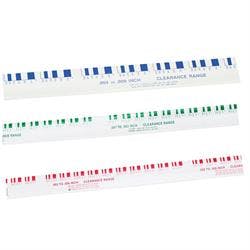 Plastigauge Kit for Bearing Clearance, Blue, Green and Red