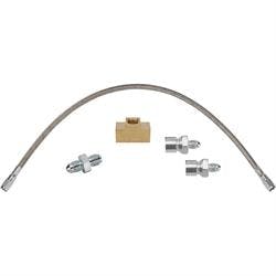 Stainless Steel Rear Brake Line Kit, 18 Inch