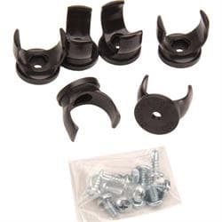 NotcHead 3080-6 1/2 Inch Soft Line Clamps, 6 Pack