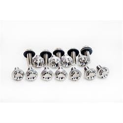 NotcHead 8311-4 Body Fastener Kit, 65-70 Mustang Hood Latch