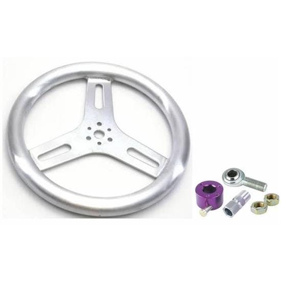 Pro-Grip Quick Release Steering Wheel Kit, 13 Inch, No Dish