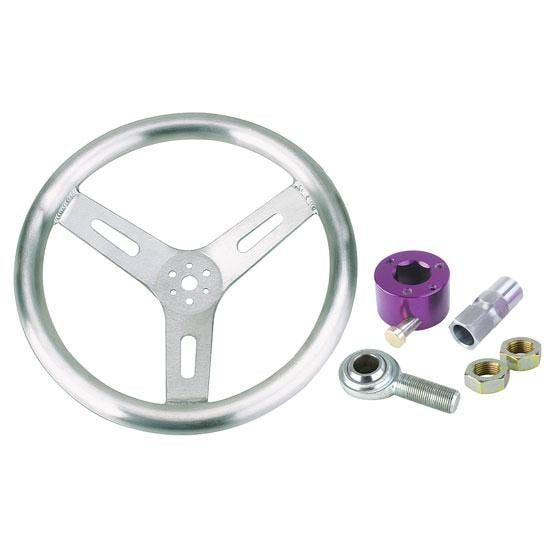 Pro-Grip Quick Release Steering Wheel Kit, 15 Inch, No Dish