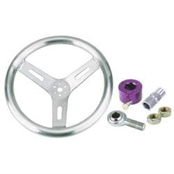 Pro-Grip Quick Release Steering Wheel Kit, 15 Inch, No Dish