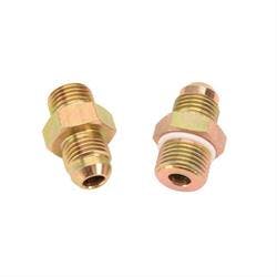 T-Bird Power Rack & Pinion Fittings, 9/16-18, 5/8-18 To AN6 Oring