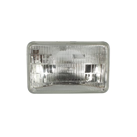 Rectangular Headlight Bulb, 12 Volt High/Low, 6-1/2 x 3-15/16 In