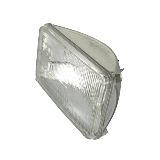 Rectangular Headlight Bulb, 12 Volt High/Low, 6-1/2 x 3-15/16 In
