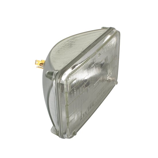 Rectangular Headlight Bulb, 12 Volt High/Low, 6-1/2 x 3-15/16 In