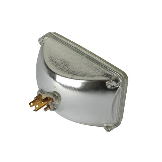 Rectangular Headlight Bulb, 12 Volt High/Low, 6-1/2 x 3-15/16 In
