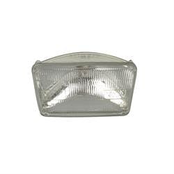 Rectangular Headlight Bulb, 12 Volt High/Low, 6-1/2 x 3-15/16 In