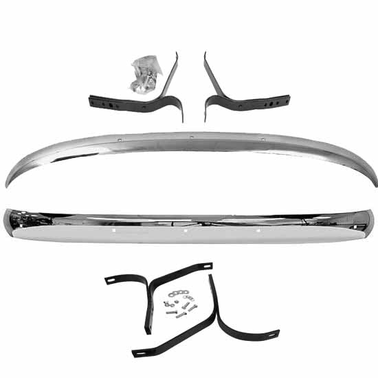 1947-54 Pickup Front, Rear Bumpers and Brackets 