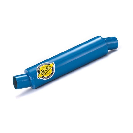Porter Muffler PM352001411 Single Offset Muffler, 2 Inch In/Out