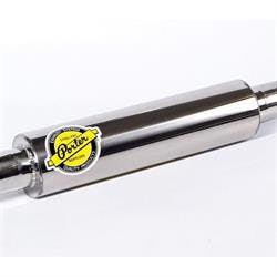 Porter Muffler SSPM3520014 SS Shorty Muffler, 2 Inch Inlet/Outlet
