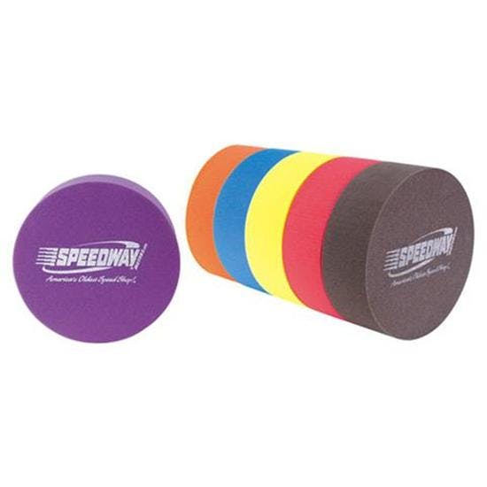 Speedway Black Foam Mud Plug - 15 Inch Wheel, 4 Pack