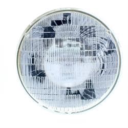12 Volt 7 Inch Round Hi/Low Sealed Beam Headlight, Replacement Bulb