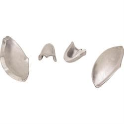 Drum Brake Backing Plate Scoops, Lincoln, Aluminum