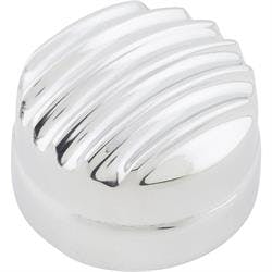 OTB Gear 6805 Twist Lock Style Valve Cover Breather, Finned, Polished