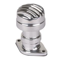 OTB 6825 Finned Flathead Rear Breather - Polished