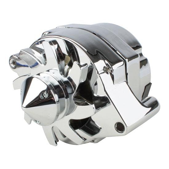 Tuff Stuff Silver Bullet Ford One Wire Alternator, 140 AMP Rating