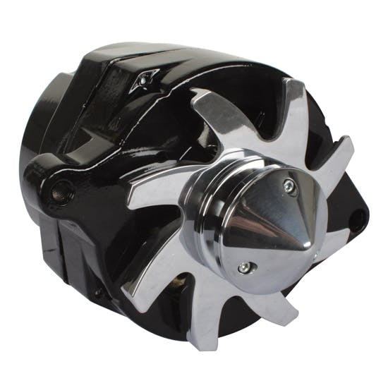 Tuff Stuff Silver Bullet Ford One Wire Alternator, 140 AMP Rating