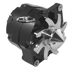 Tuff Stuff Silver Bullet One Wire Alternators - 100 Amp GM V-Belt Pulley