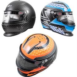 Zamp RZ-65D SA-2020 Helmet, Blue/Matte/Orange Carbon Graphic