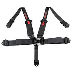 Zamp HARN01S003 5 Point Race Seat Harness, 3/2 Inch, Black, SFI