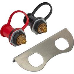 Speedway Motors Remote Battery Terminal Studs With Plain Bracket
