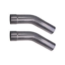 3" 30 Degree Exhaust Bend, Short, Pair 