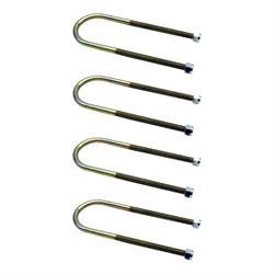 2.75"X10" U-BOLTS 2.5" SET