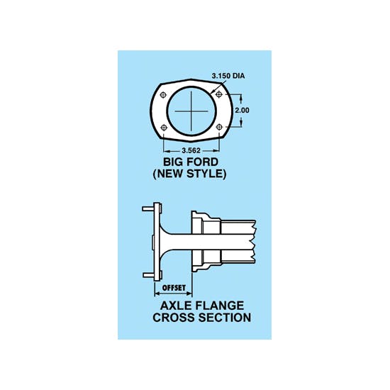 Tapered Axle Bearing and Seal Replacement, 9 In Big Ford Housing