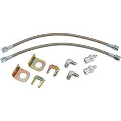 Stainless Steel Brake Hose Kit, GM with DLS/FDL/SL6, 12 Inch