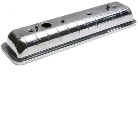 Technostalgia Oldsmobile Valve Cover/Wire Loom Set SBC, Polished