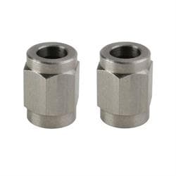 Speedway Stainless Steel -3 AN Fitting Tube Nuts 2 Pk