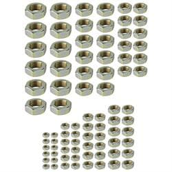 Speedway Steel Jam Nut Assortment, RH and LH Fine Thread