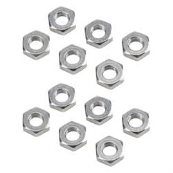 Speedway Aluminum Jam Nuts, 5/16-24 RH and LH, Pack/12