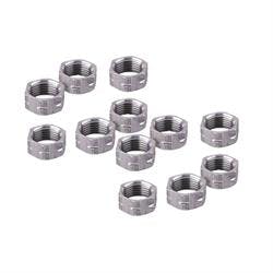 Speedway Aluminum Jam Nuts, 3/8-24 RH and LH, Pack/12