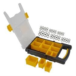 Speedway Thin Nylock Nut Kit with Storage Case, 275 Piece