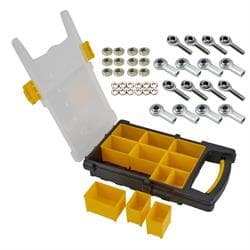 Traditional Throttle Shaft Master Rod End Kit with Heims