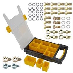 Banjo Bolt and Fitting Master Kit with Storage Case