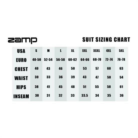 Zamp ZR-30 Triple Layer Two-Piece Racing Suit Combo